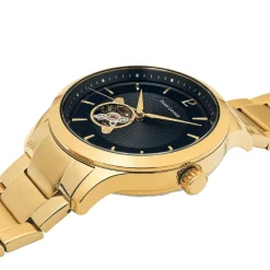 Montre Pierre Lannier Fleuret Doré Homme