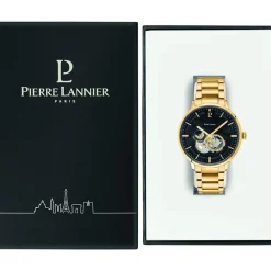 Montre Pierre Lannier Trio Doré Homme