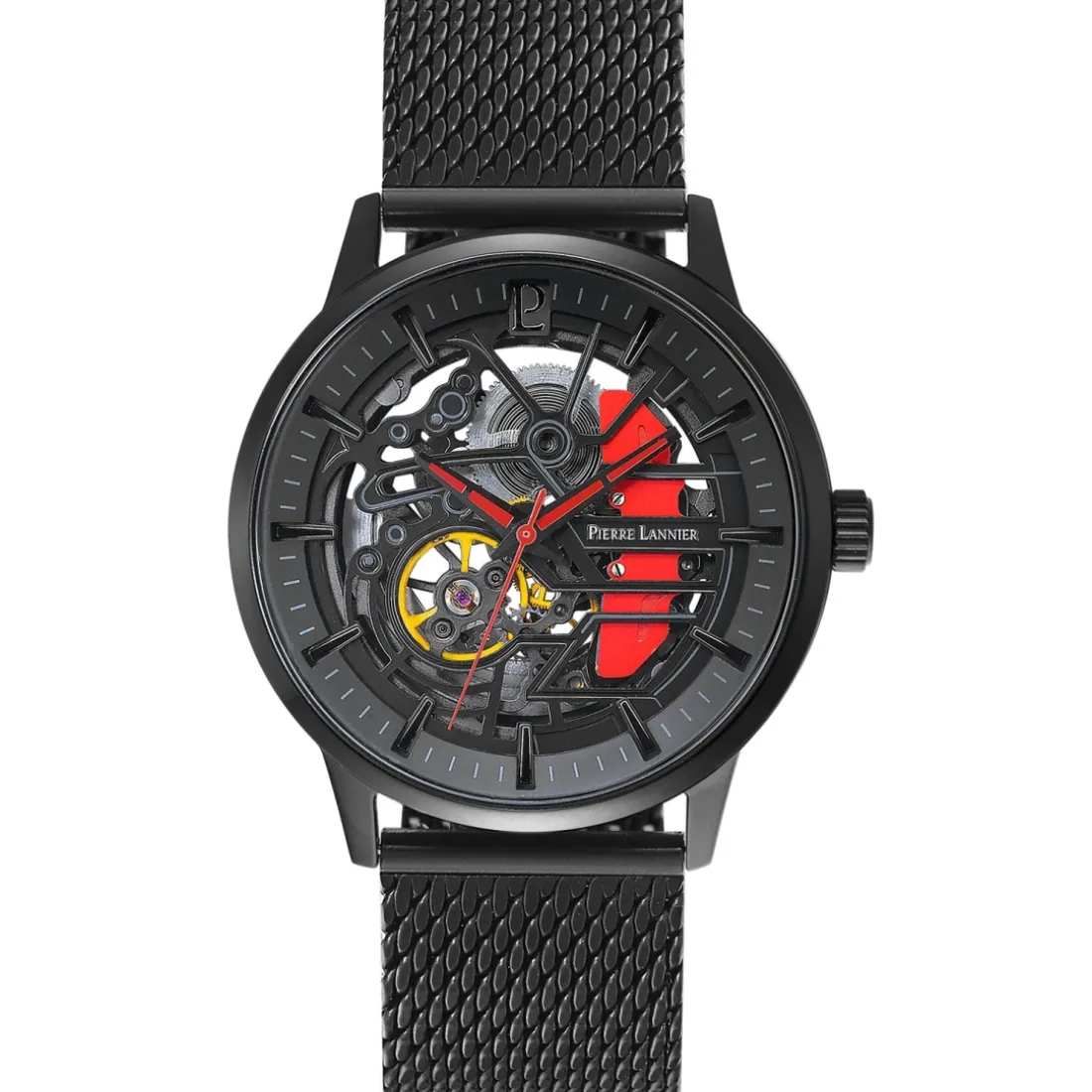 Montre pour homme 338A439 avec bracelet en acier noir