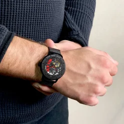 Montre pour homme 338A439 avec bracelet en acier noir