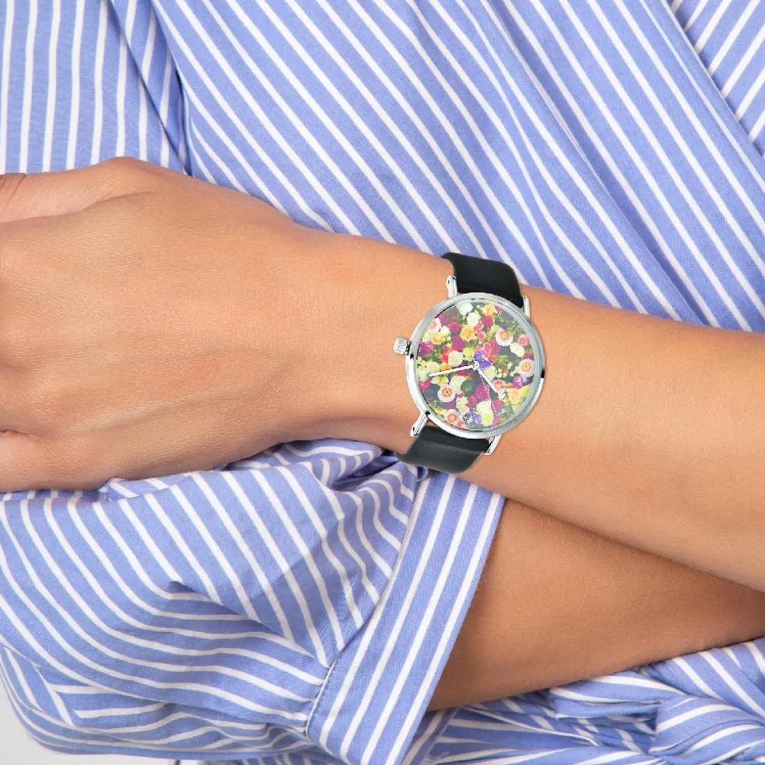Montre So Charm Noir Femme MF500+BRACELET003-18-NOIR