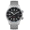 Montre Spinnaker SP-5062-11 - BRADNER Automatique avec date Boitier rond en acier inoxydable Cadran noir Bracelet en acier inoxydable Homme