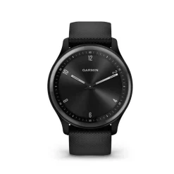 Montres connectées mixtes Garmin VIVOMOVE SPORT 010-02566-00 - Bracelet Silicone Noir