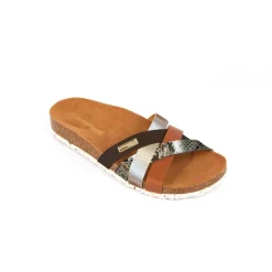 Mule femme ZIRIA chocolat