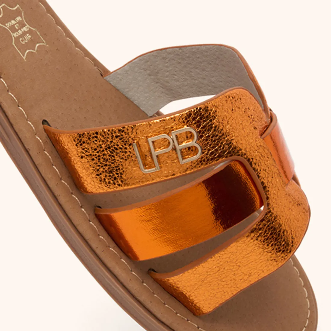 Mules LINA orange