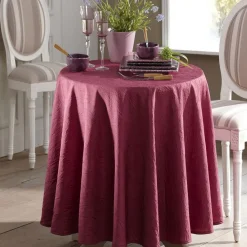 Nappe effet froissé permanent - Violet