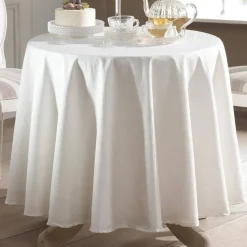 Nappe effet froissé permanent - Blanc
