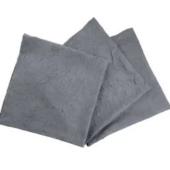 Nappe effet froissé permanent - Gris