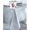 Nappe EFFET TISSAGE Argent