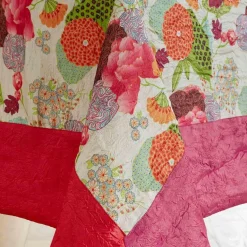 Nappe Fuschia Imprimé Avec Bordure - GEISHA
