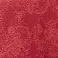 Nappe jacquard damassée en polyester.100% polyester Nydel® -bois de rose