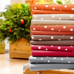 Nappe micro-enduite à pois - Rose