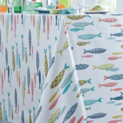 Nappe rectangle BINIC TOILE CIREE Multicolore
