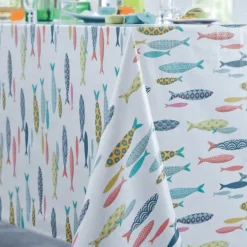 Nappe rectangle BINIC TOILE CIREE Multicolore