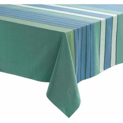Nappe recyclée YUNA Paon