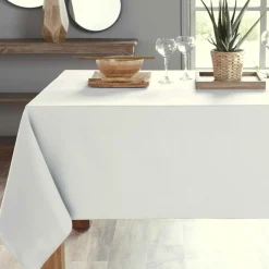 Nappe rond LONA 180 cm blanc
