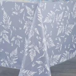 Nappe ronde BROCELIANDE, TOILE CIREE Gris