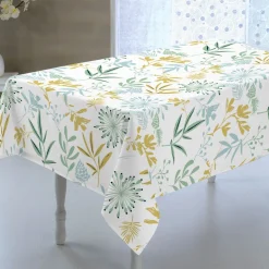 Nappe Ronde Cool Season Toile Ciree Multicolore