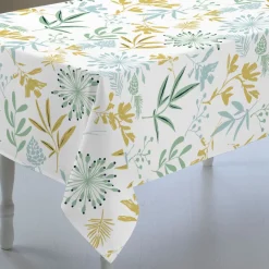 Nappe Ronde Cool Season Toile Ciree Multicolore
