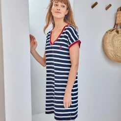 Nuisette MARINIERA S bleu marine en coton