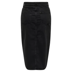Onlbianca Midi Skirt Dnm Rea Noos en coton Quin