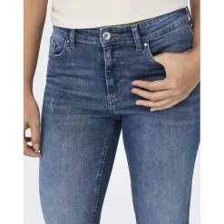 Onlblush Mid Flared Dnm Tai305 Noos bleu denim en coton Élise Nell