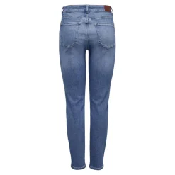 Onlemily Stretch Hw St Ak Dnm Cro571Noos bleu denim en coton Mila