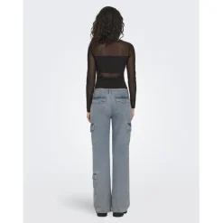 Onlesther L/S Mesh Bodystocking Jrs Noos noir en coton Clio