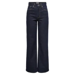 Onljuicy Hw Wide Rinse Dnm Mas763 Noos bleu denim en coton Sloan
