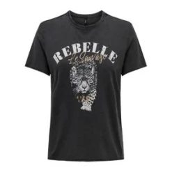ONLLUCYIFE REG S/S TOP JRS NOOS noir Mila