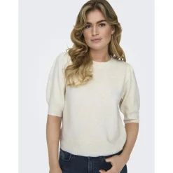 Onlrica Life 2/4 Pullover Knt Noos beige Page
