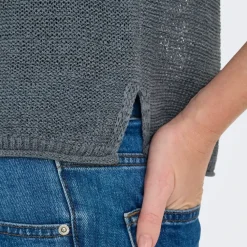 ONLSUNNY Top ink bleu gris Lucy