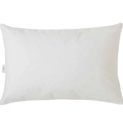 Oreiller anti acariens et antibactériens enveloppe coton HARMONIE blanc