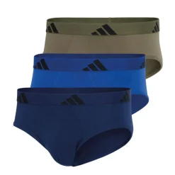 ot de 3 slips homme Active Flex Cotton Adidasport bleu en coton