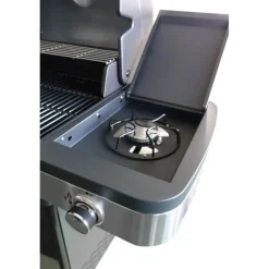 Pack Barbecue gaz Américain FIDGI 3 brûleurs et Housse avec Coffret 3 pièces aimantés