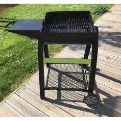 Pack Barbecue TONINO avec Housse Barbecue plancha Rectangulaire Sac Charbon de bois