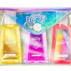 Pack de 3 Flacons de Gel Nettoyant pour les Mains - Glitter