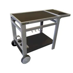 Pack Desserte de jardin MEDIA Housse Barbecue plancha Rectangulaire