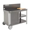 Pack Desserte de jardin NOVA Housse Barbecue et plancha Rectangulaire