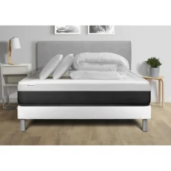 Pack prêt a dormir VITAL FORM sommier Kit blanc