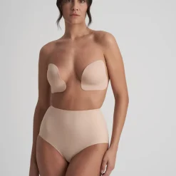 Paire de bonnets push-up adhésifs réutilisables Beige Pull-ups & Lifts Bye Bra