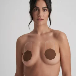Paire de remonte-seins réutilisable Marron Pull-ups & Lifts Bye Bra