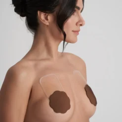 Paire de remonte-seins réutilisable Marron Pull-ups & Lifts Bye Bra