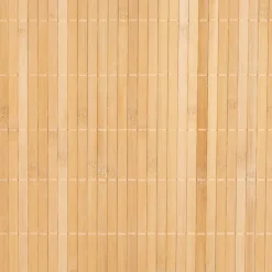 Panier à linge d'angle en bambou 48L