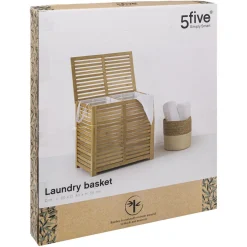 Panier à linge double 50L