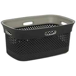 Panier a linge gris 45L