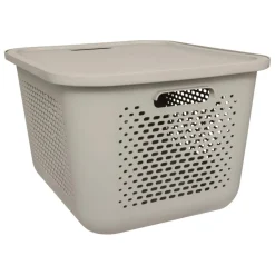 Panier Sand lin couleur gris