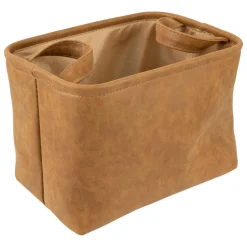 Paniers en simili cuir Romeo