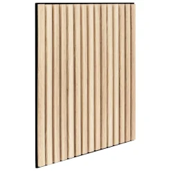 Panneau décoratif mural Colva bois clair