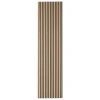 Panneau décoratif mural Colva bois clair beige